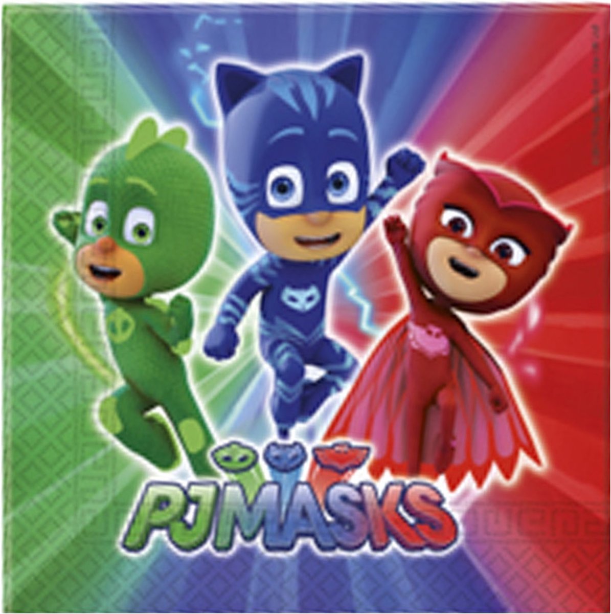 20 PJMasks™ servetten -  