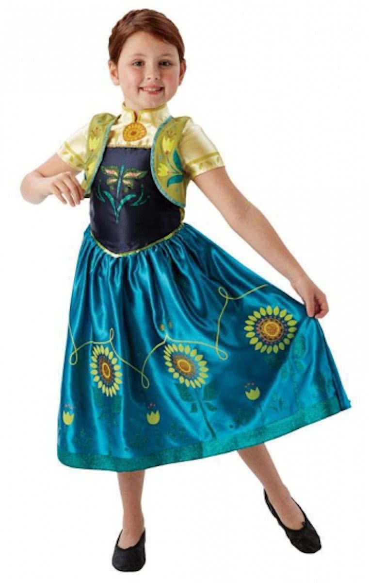 Anna Frozen Fever jurkje voor meisjes 122-128 (s)