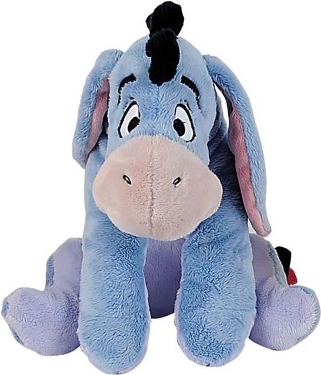 Blauwe Disney Iejoor ezel knuffel 19 cm speelgoed - Winnie de Poeh - Ezels Tijgers cartoon knuffels - Speelgoed voor kinderen