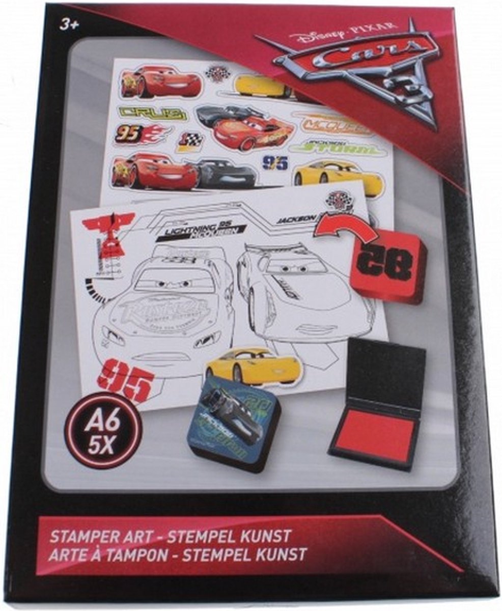 Cars 3 Hobby Box stempelkunst