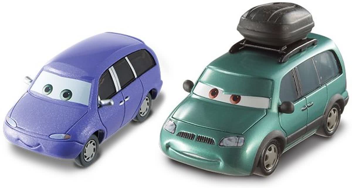 Cars 3 diecast 2 pack Minny en Van