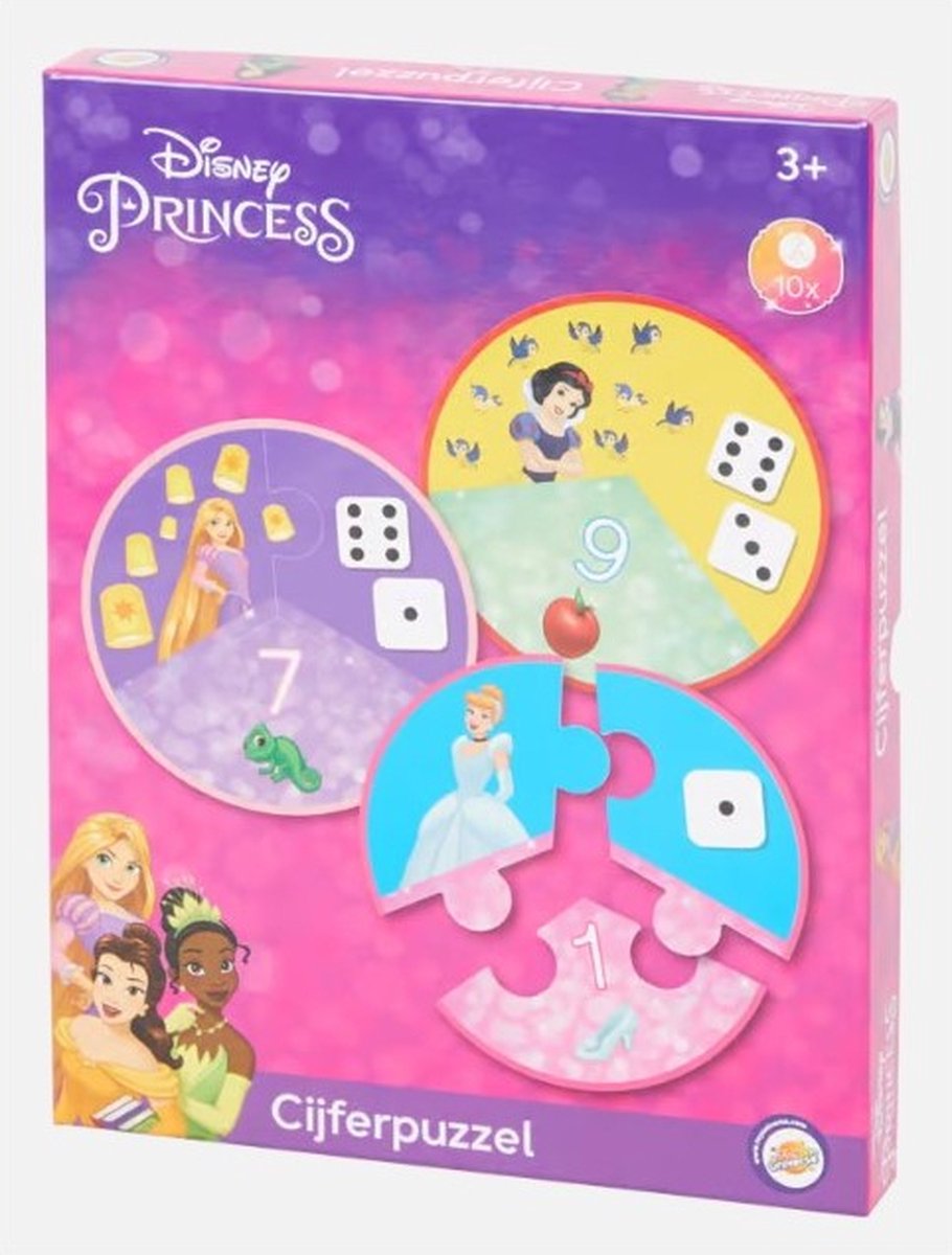 Cijferpuzzel   Princess Educatief Spel
