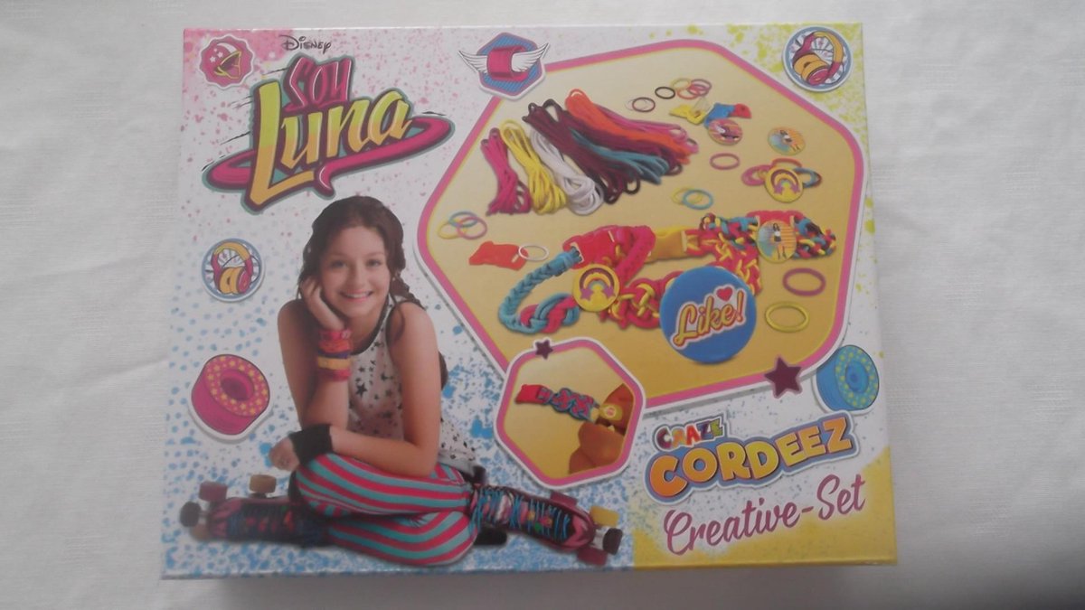 DISNEY SOY LUNA CORDEEZ CREATIVE-SET