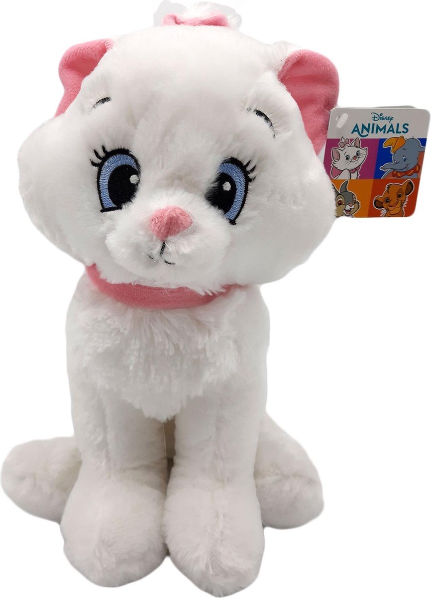   - De Aristokatten - Marie - Knuffel Kat - 30 cm