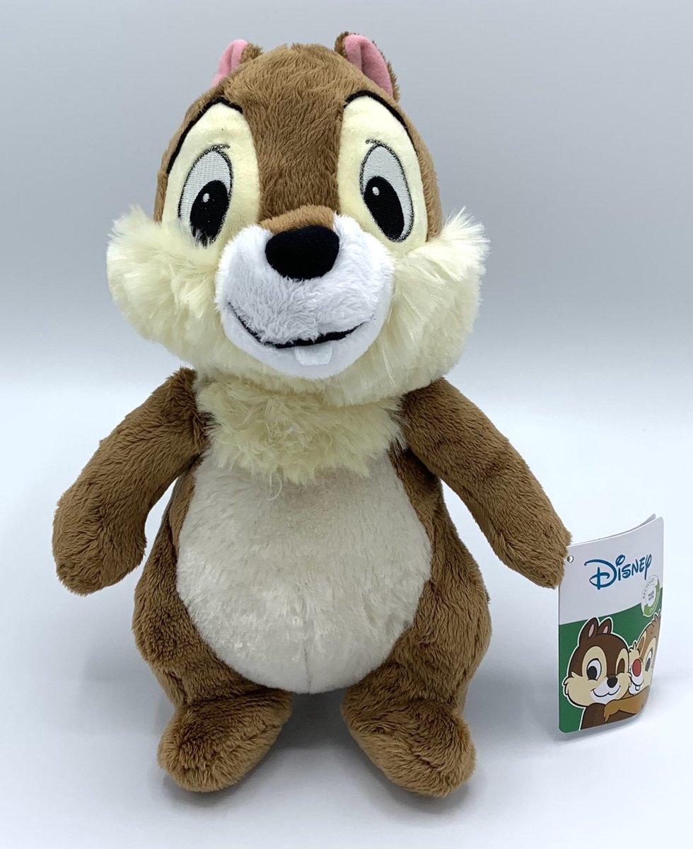   - Knabbel knuffel - 27 cm - Knabbel en Babbel - Pluch -   Chip & Dale knuffel