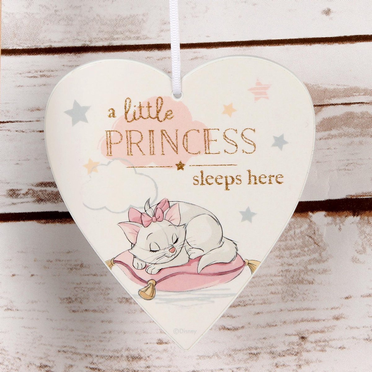 Disney Baby - Magical Beginnings - Aristocats Marie hanger - Little Princess sleeps here - 12 cm.