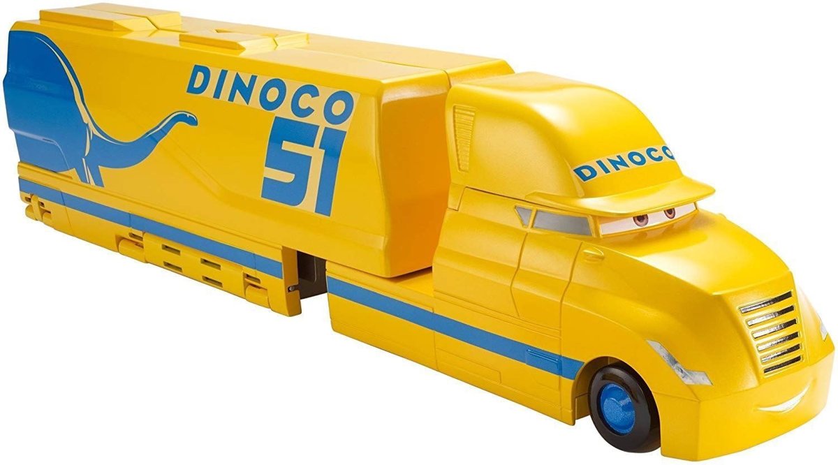 Disney Cars - Cruz Ramirezs Autotransporter Geel