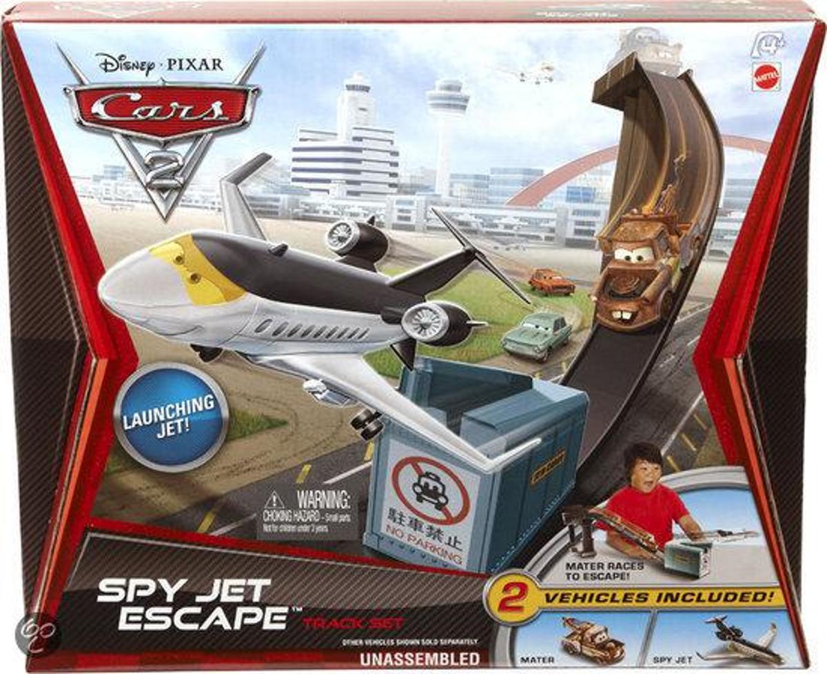   Cars 2 Spy Jet Escape Track - Vliegtuig ontsnapping