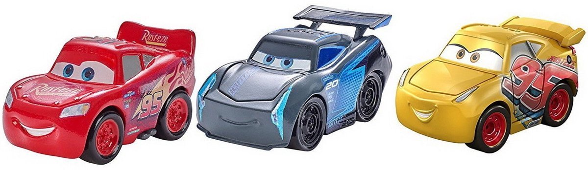 Disney Cars 3 Min-racers Staal 4 Cm 3-delig (fpt71)