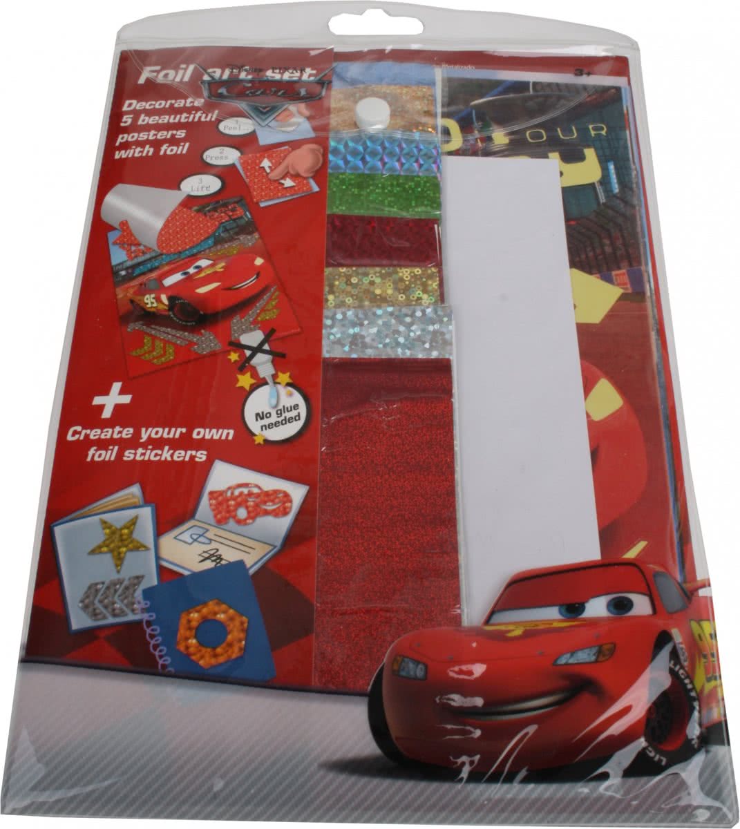 Disney Cars Foil Art Set