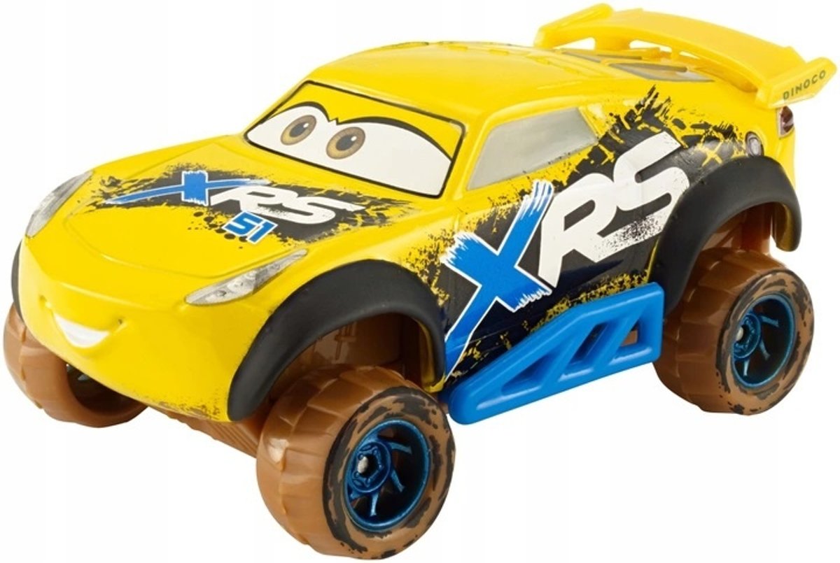 Disney Cars Mud Racing Cruz Ramirez Jongens 7,5 Cm Geel