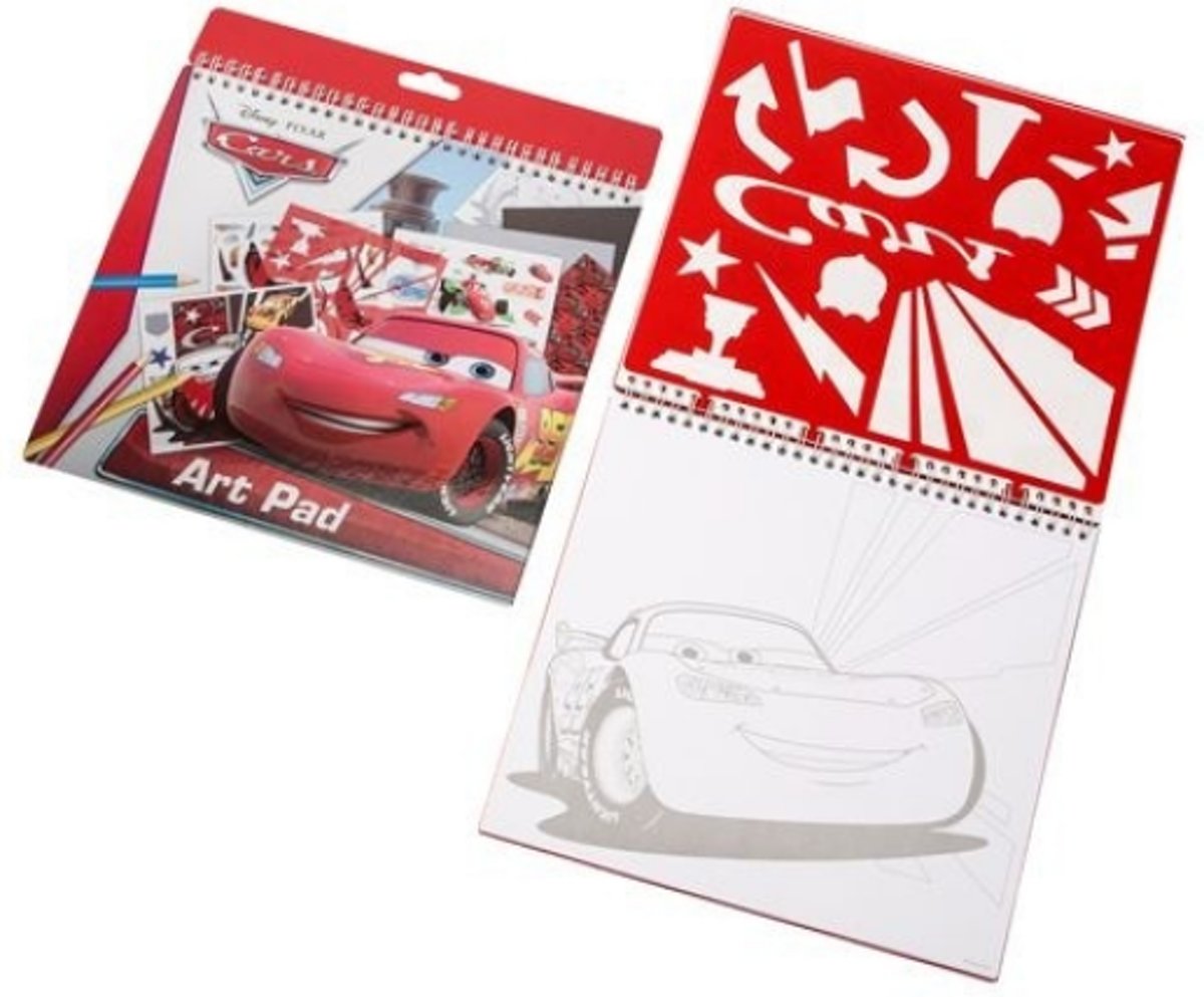   Cars Sjablonen Knutselboek