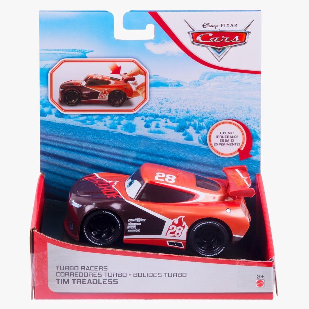   Cars Turbo Racers Tim Treadless