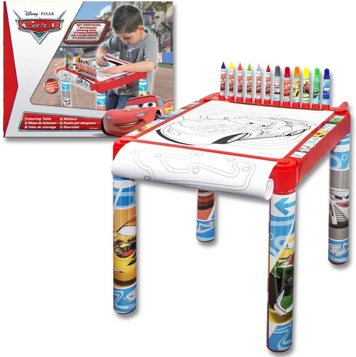 Disney Cars kleurtafel