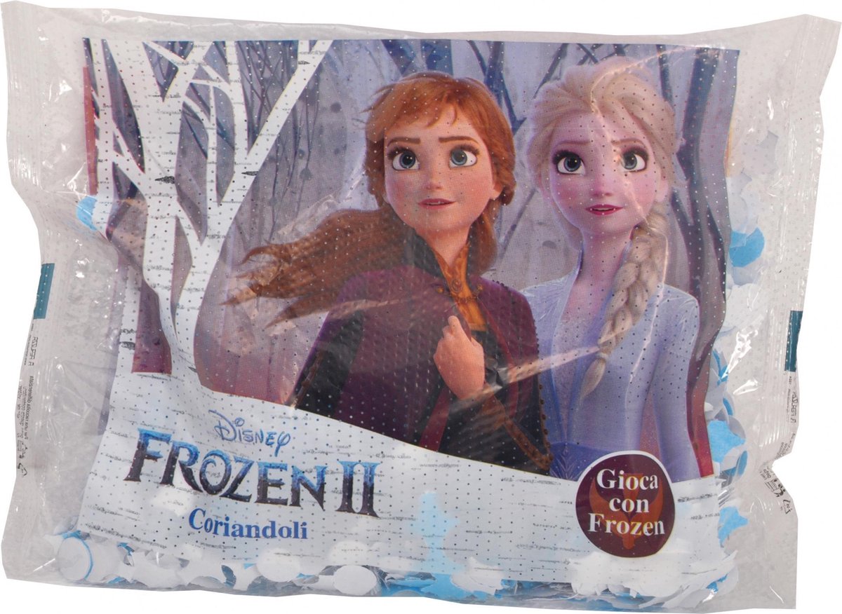 Disney Confetti Frozen Junior 150 Gram Wit