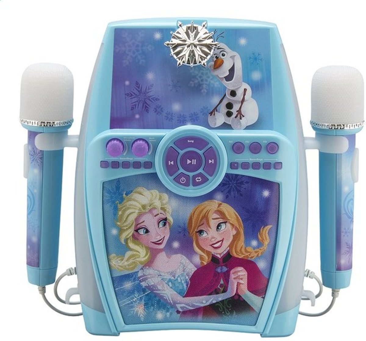 Disney Deluxe Sing-Along Boombox with Dual Microphones