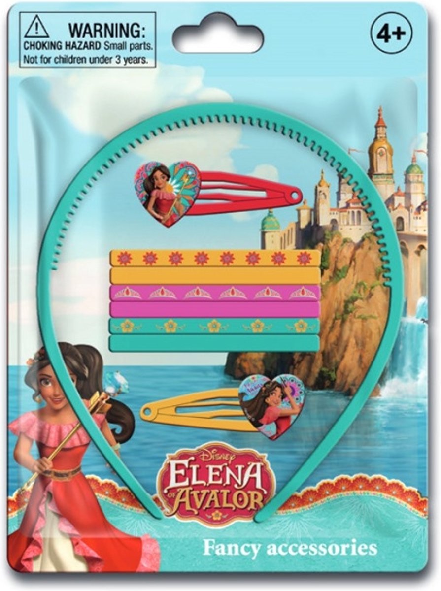   Elena of Avalor haar accessoires set 9-delig