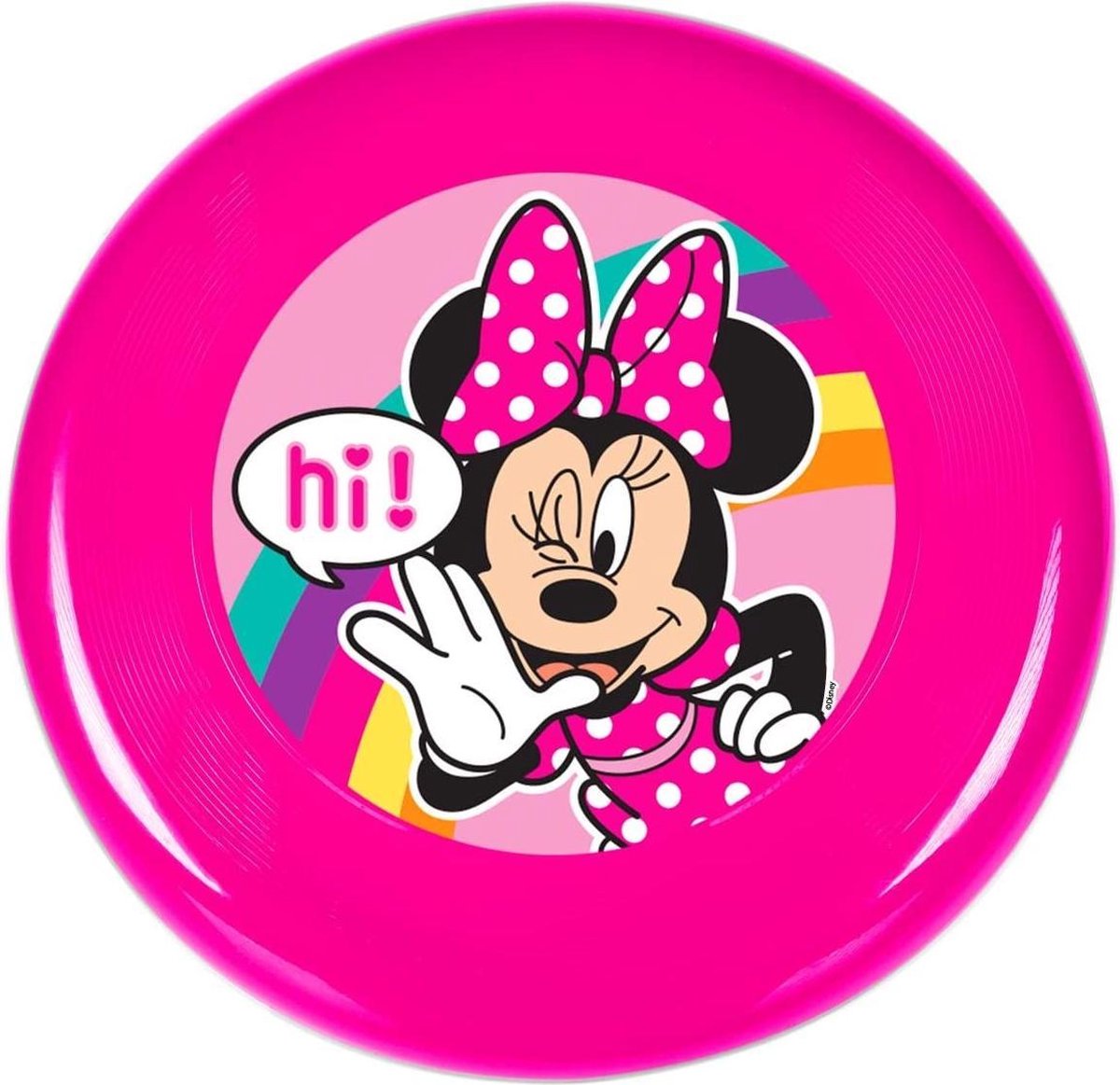 Disney Frisbee Minnie Mouse 23 Cm Roze