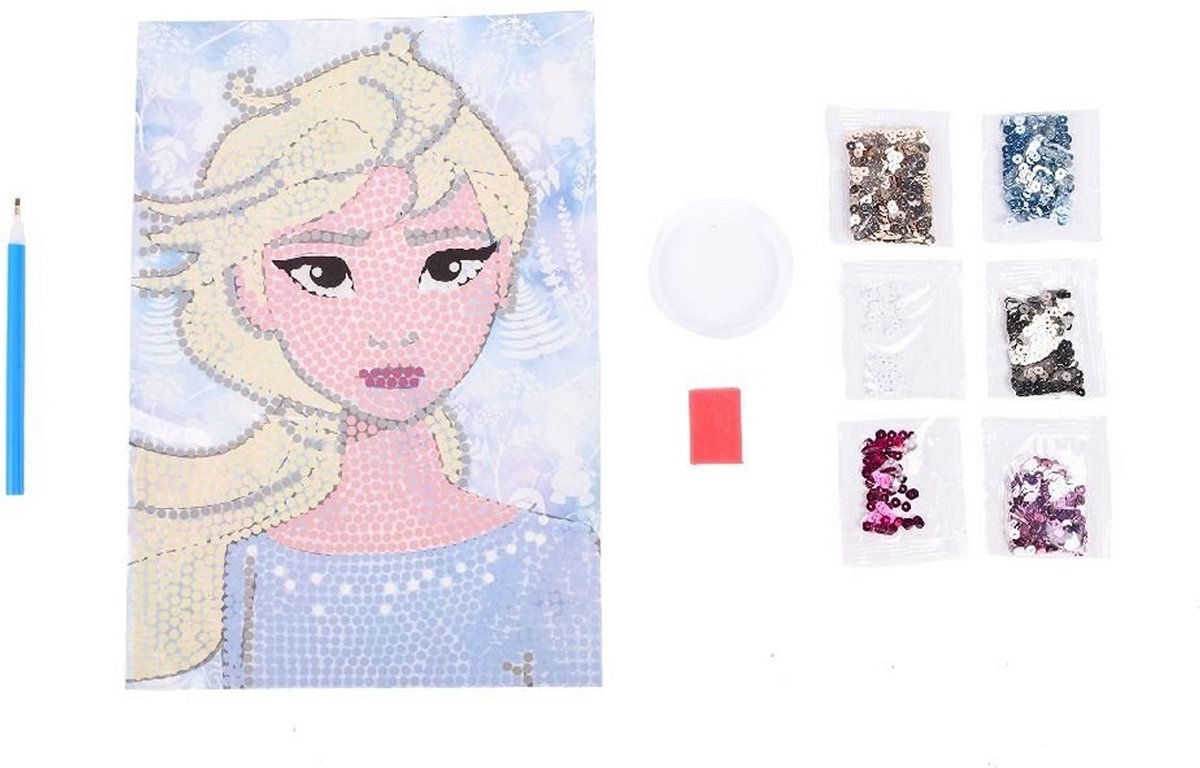 Disney Frozen 2 Pailletten Kunst