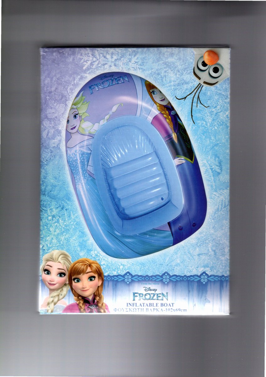   Frozen Inflatable boat