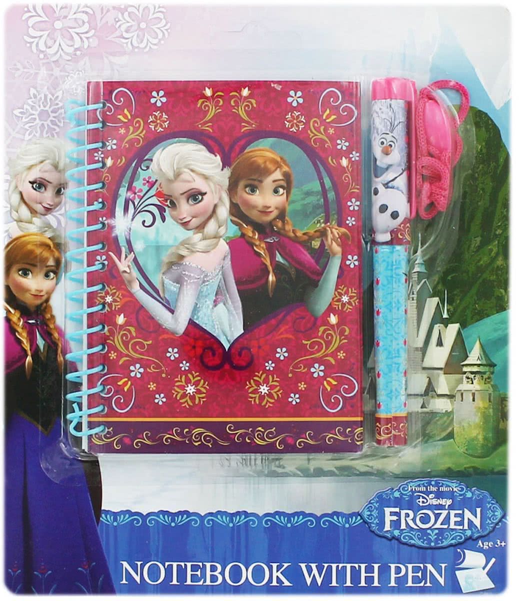 Disney Frozen Notitieboekje Met Pen