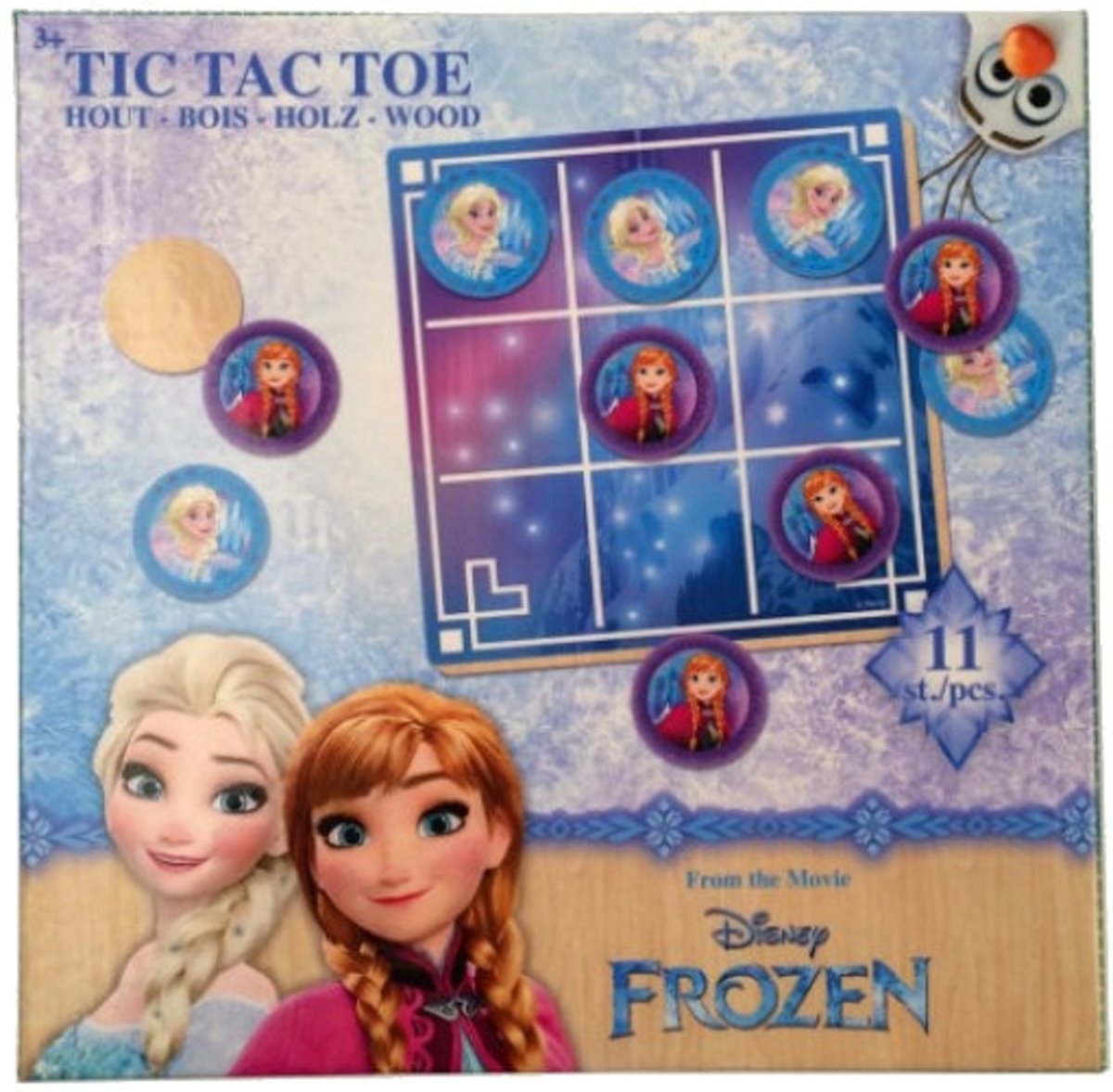   Frozen Tictactoe Hout