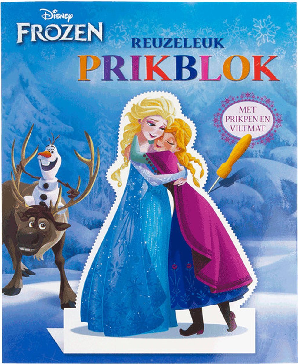 Disney Frozen prikblok met mat en pen