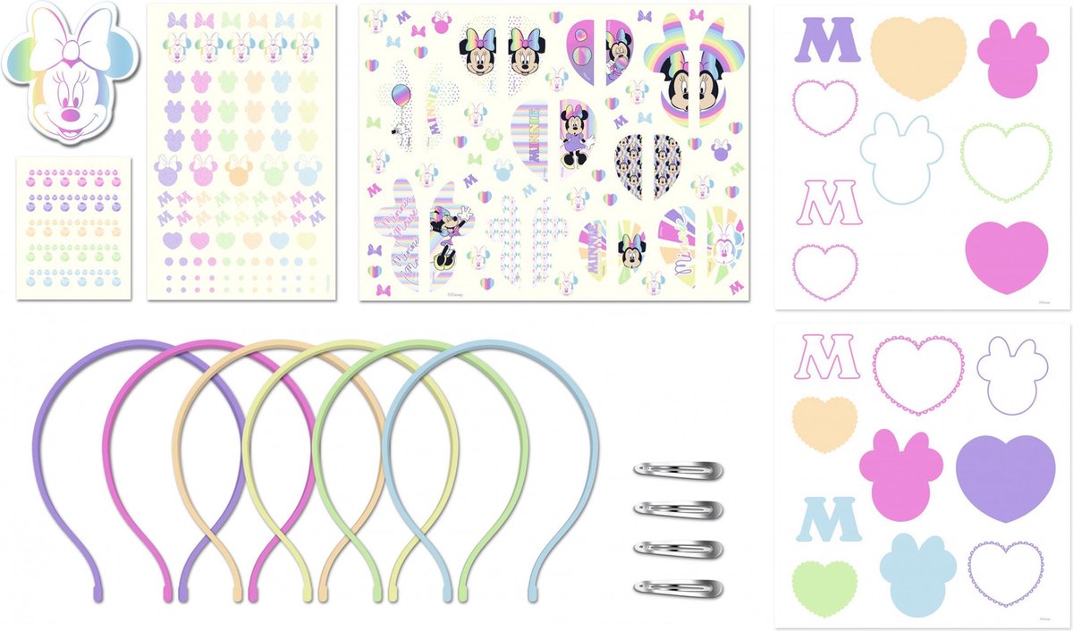   Haaraccessoires Zelf Maken Minnie Mouse 246-delig