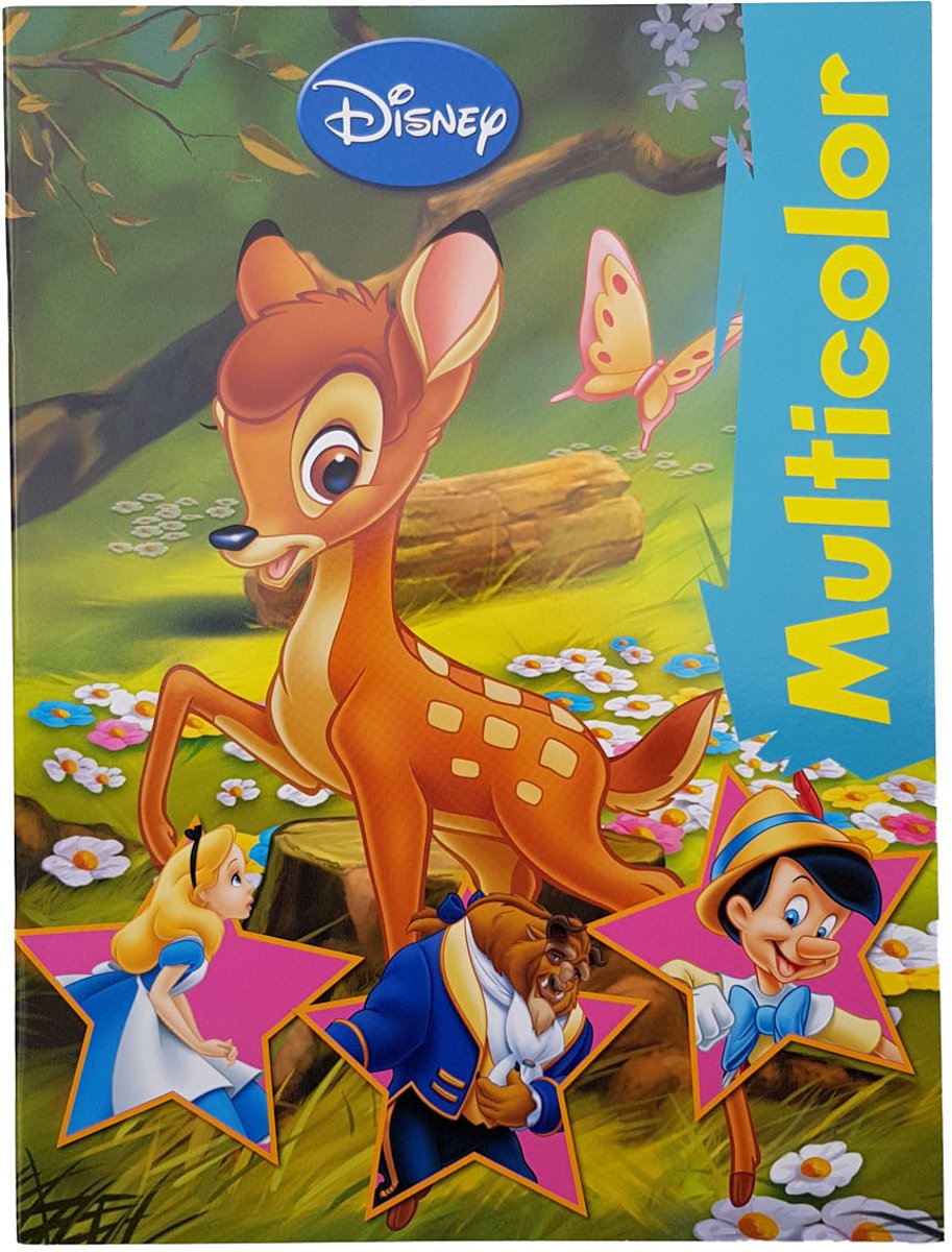   Kleurboek +/- 16 kleurplaten (Bambi)