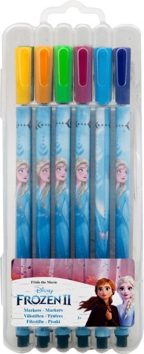   Kleurstiften Frozen Ii Junior 12 Stuks