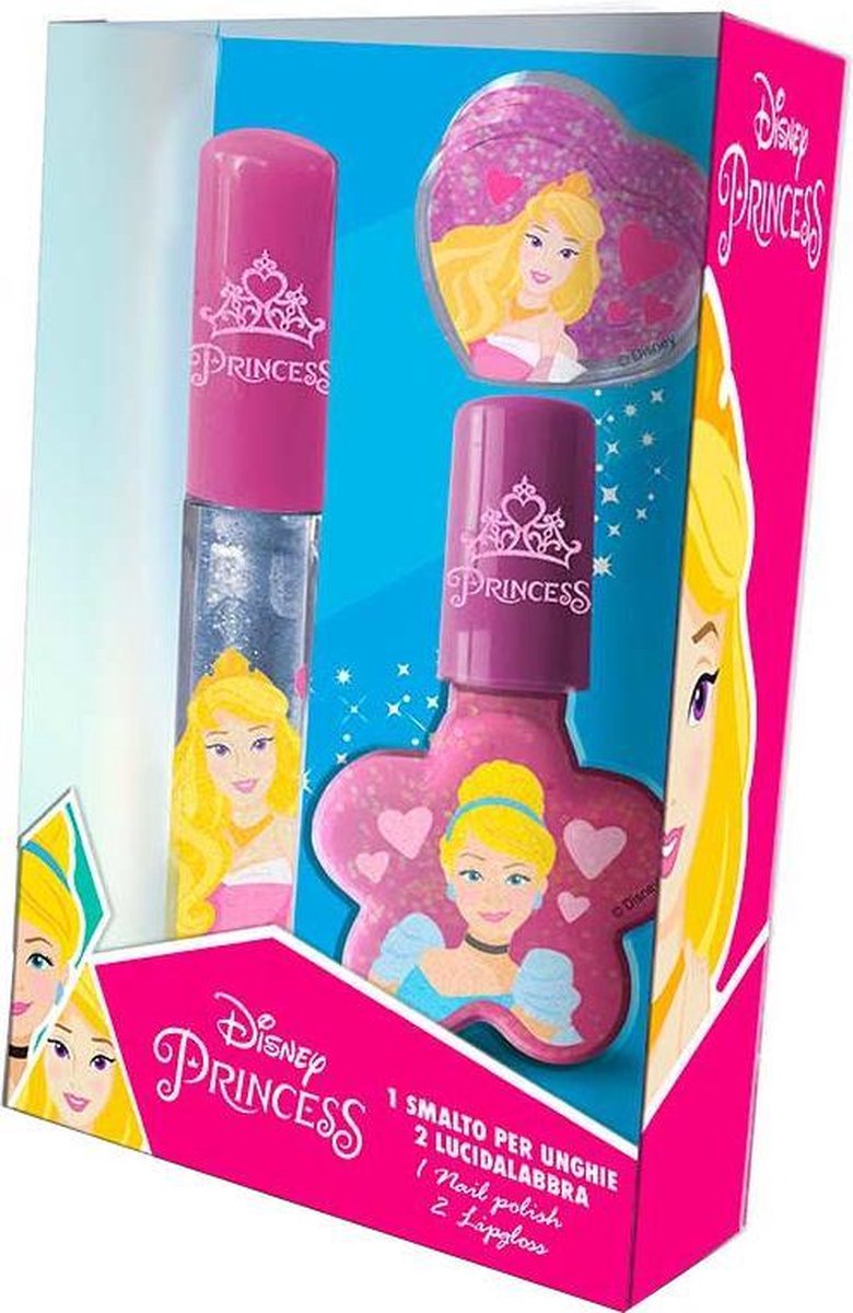 Disney Make-up Set Princess Meisjes Roze 3-delig