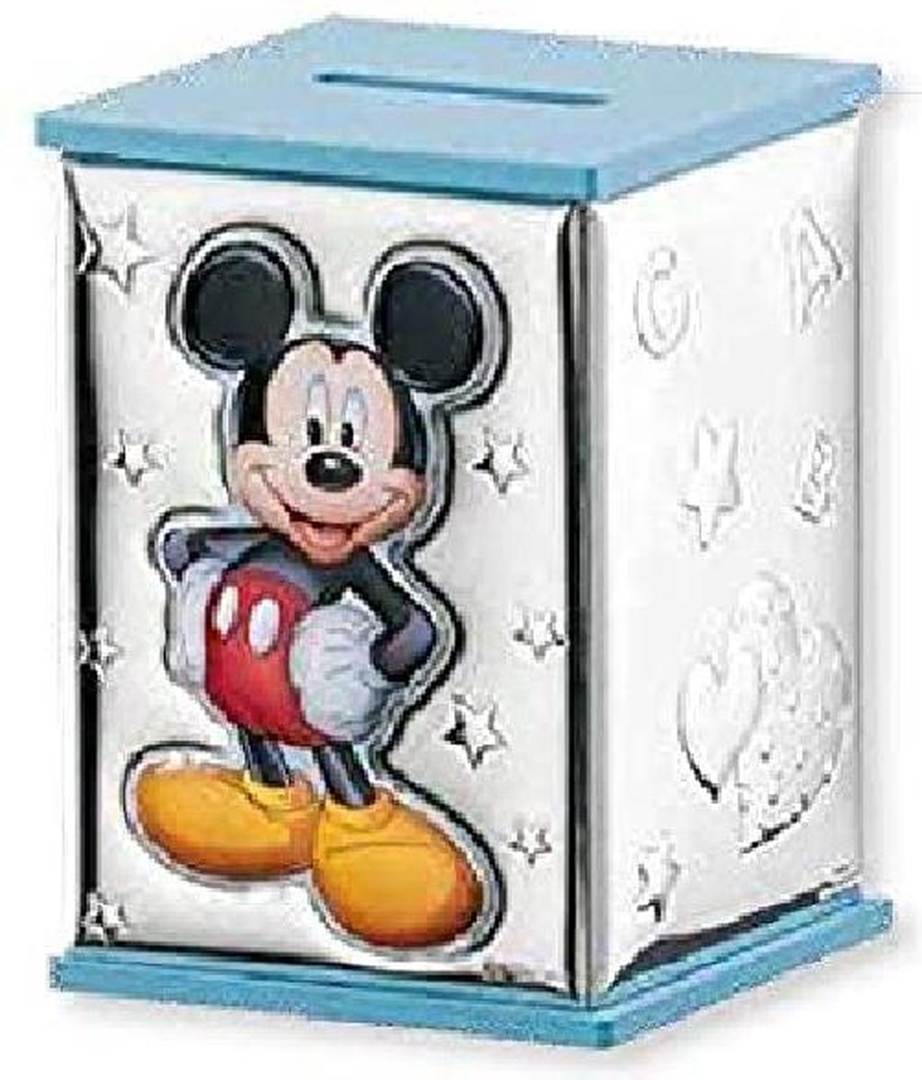 Disney Mickey Money Bank blue