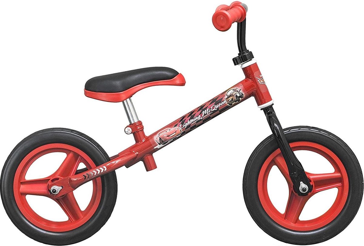 Disney Mickey Mouse - Loopfiets - Unisex - Rood - 10