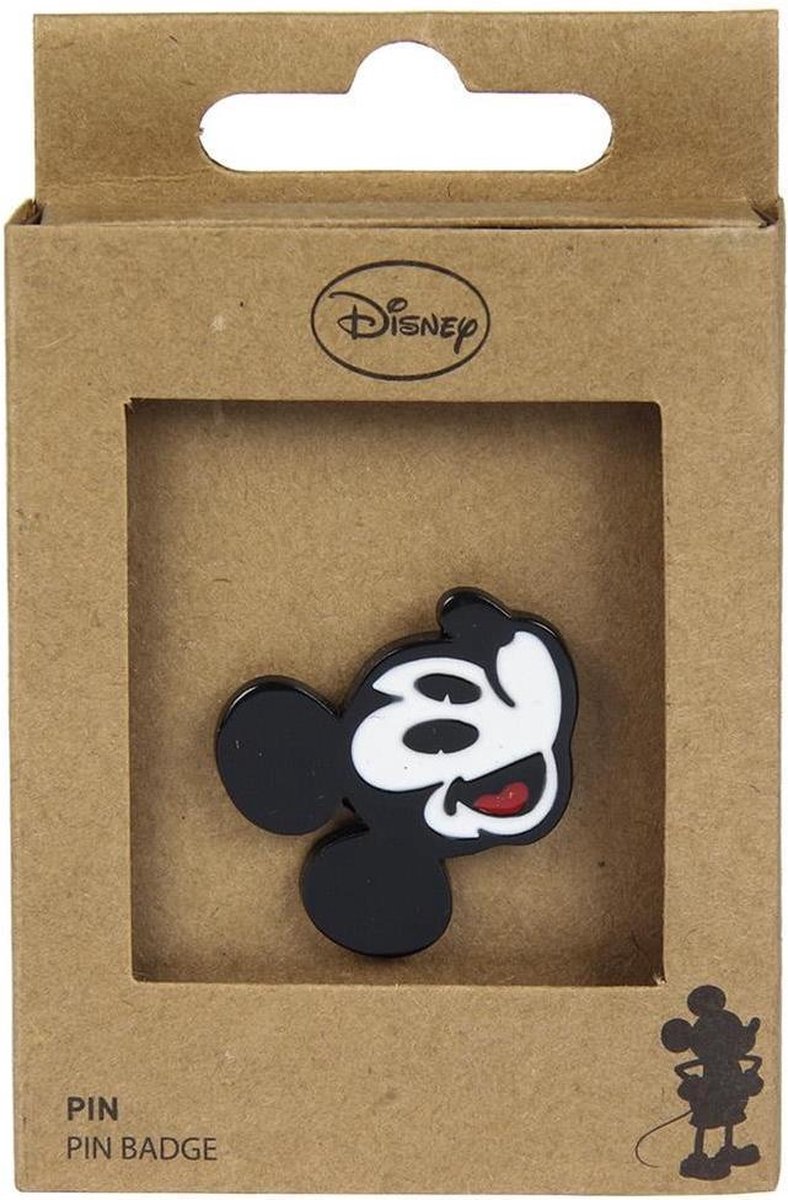 Disney Mickey Mouse Face Metal Pin