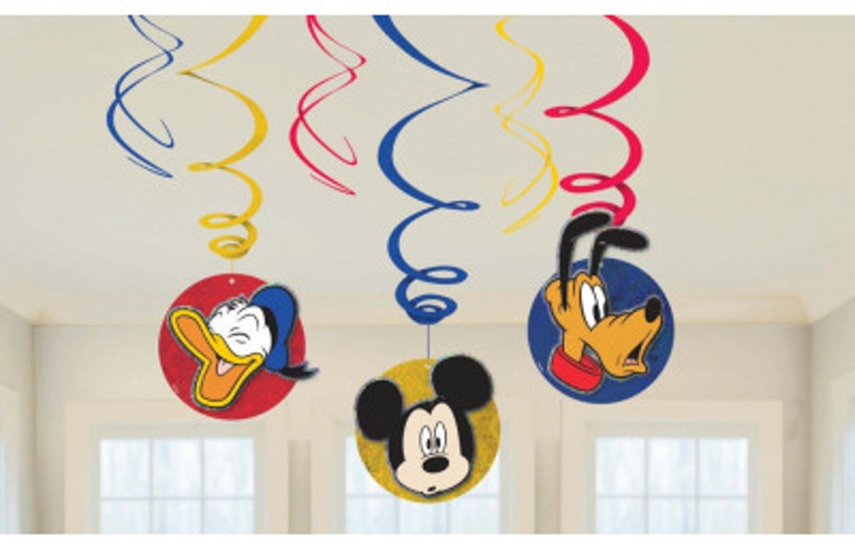 Disney Mickey Mouse Ribbon-Decoratie