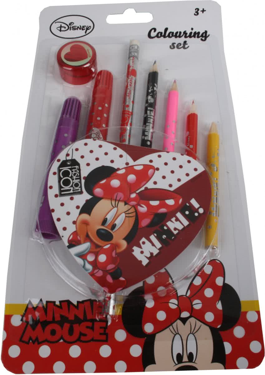 Disney Minnie Mouse Fun Kleurset 10 Delig