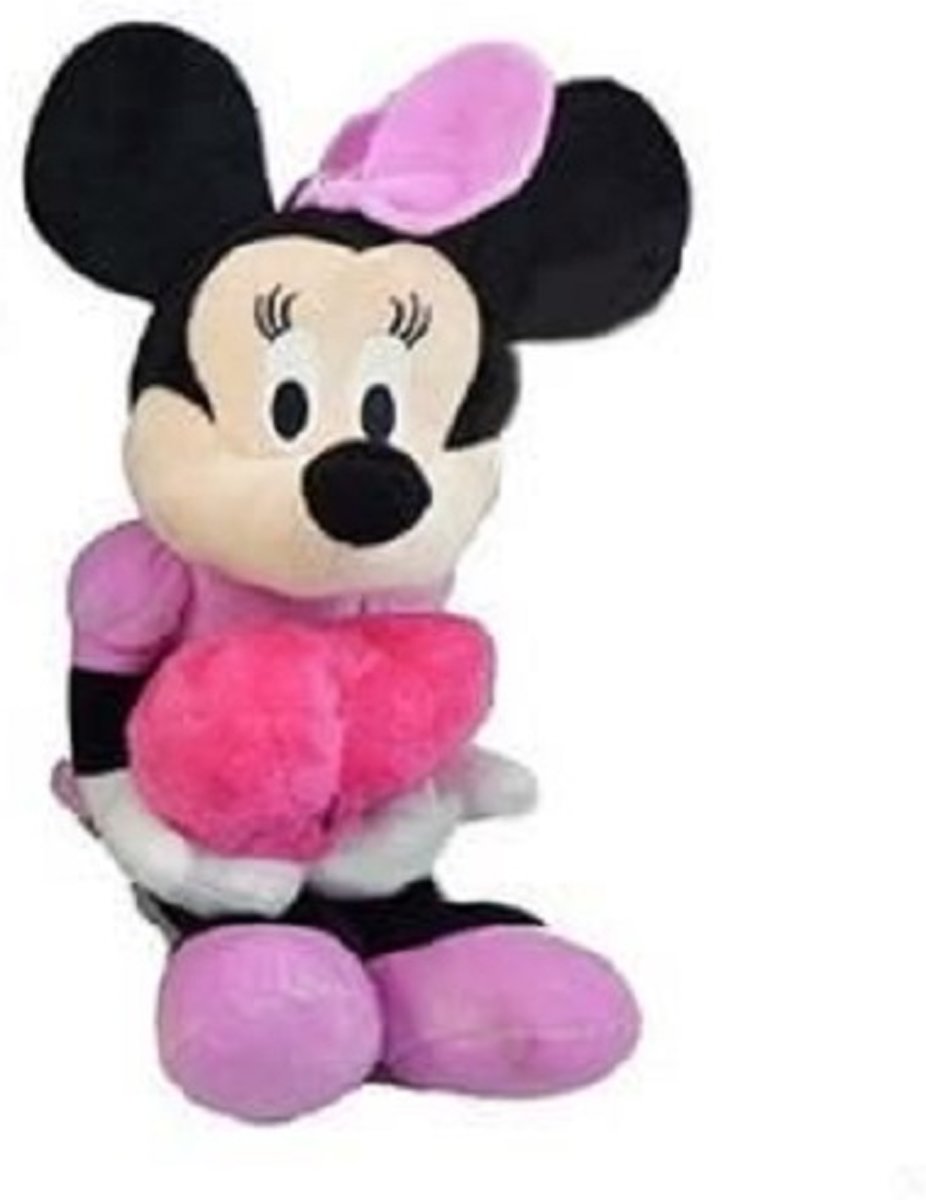   Minnie Mouse Knuffel met hart/ verliefd (40 cm)