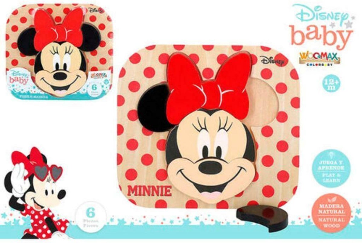   Minnie houten puzzel