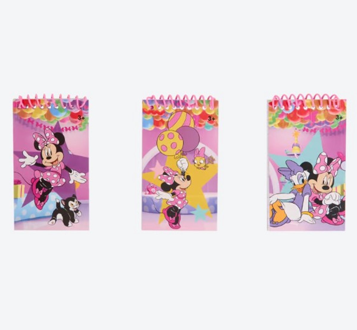   Minnie uitdeelcadeautjes voor kinderen Notitieboekjes 3-delig