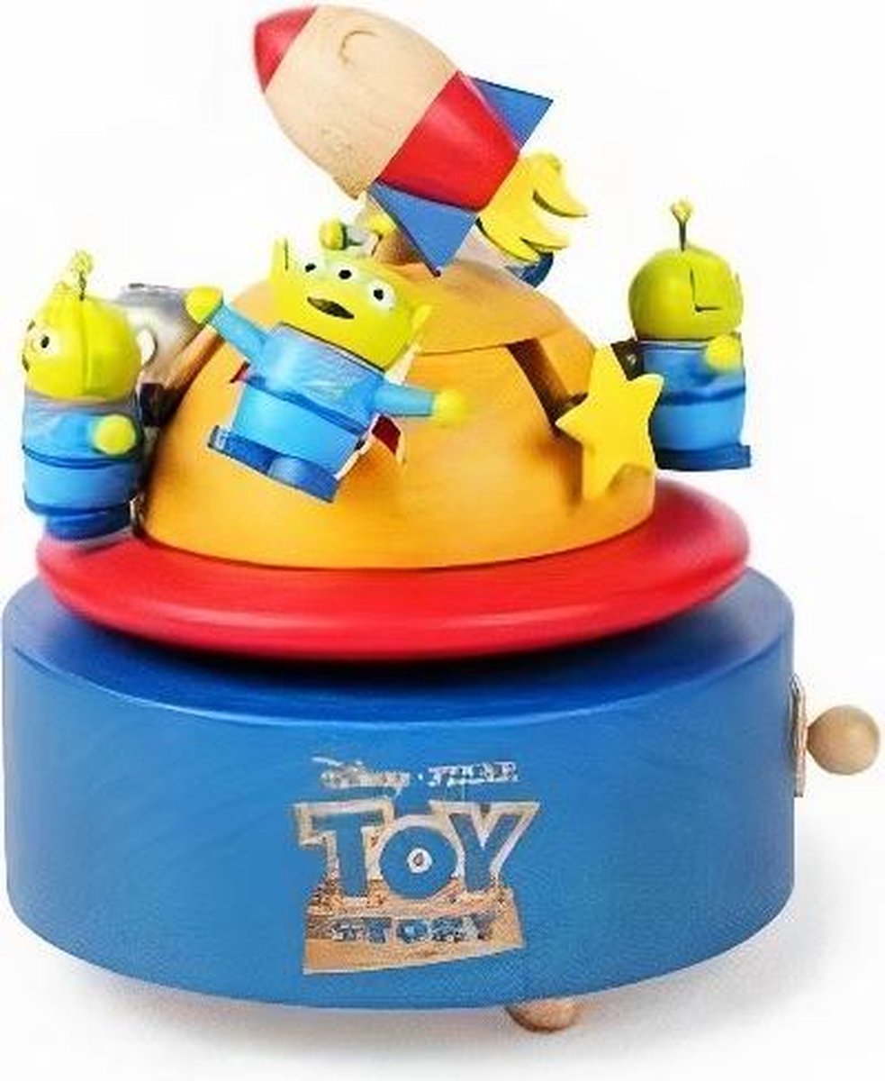 Disney Muziekdoos Toy Story Aliens Wooderful Life 11,9 Cm Hout