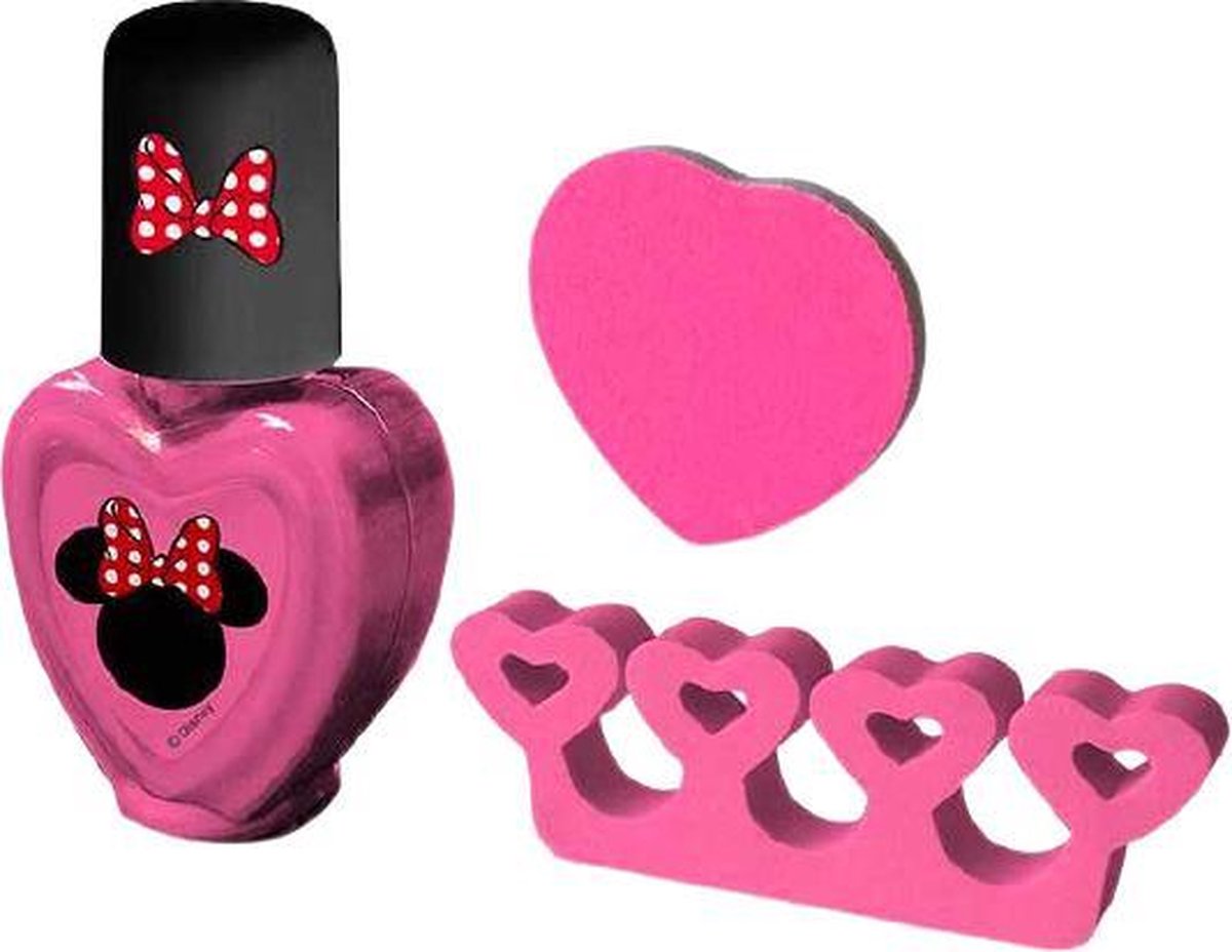 Disney Nagellakset Minnie Mouse Meisjes Roze 3-delig