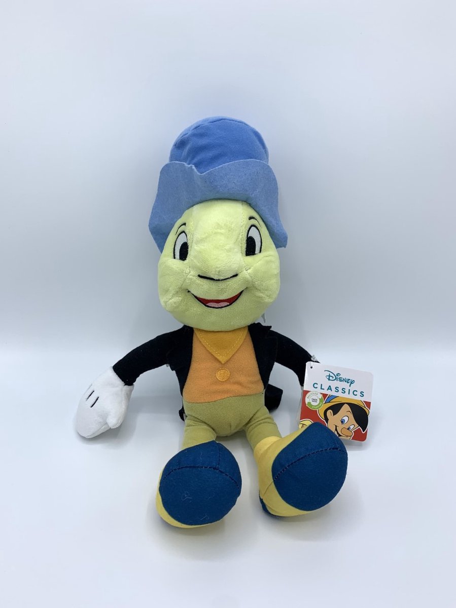 Disney Pinokkio - Japie krekel knuffel - 30 cm - Pluche