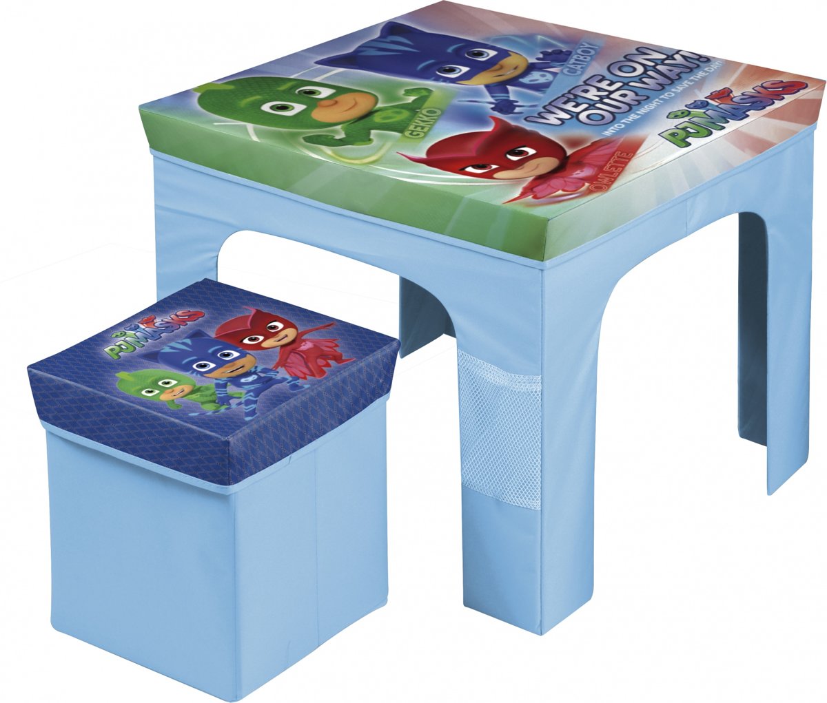 Disney Pj Masks Opvouwbare Tafel En Stoelen Blauw