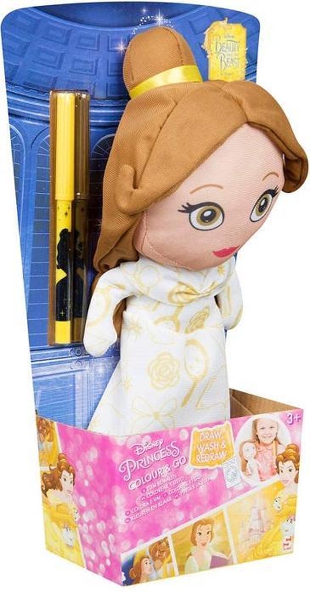 Disney Princess Colour & Go - Belle Beauty And The Beast