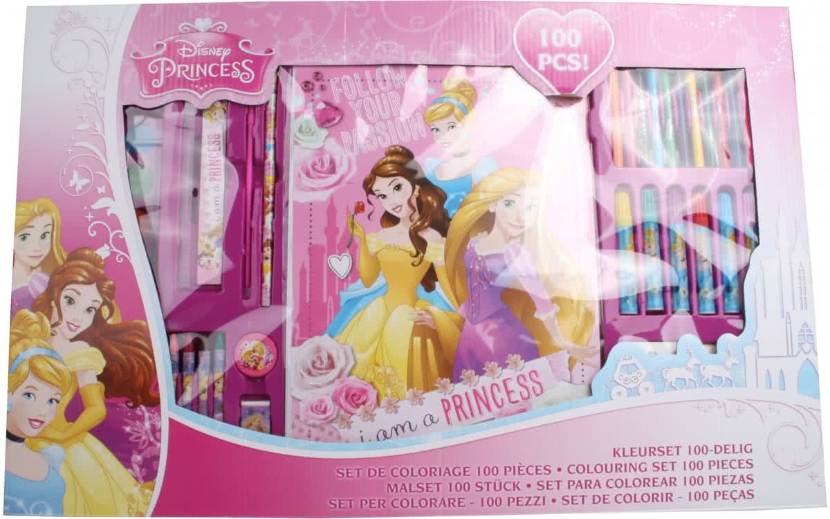 Disney Princess Kleurset 100-delig