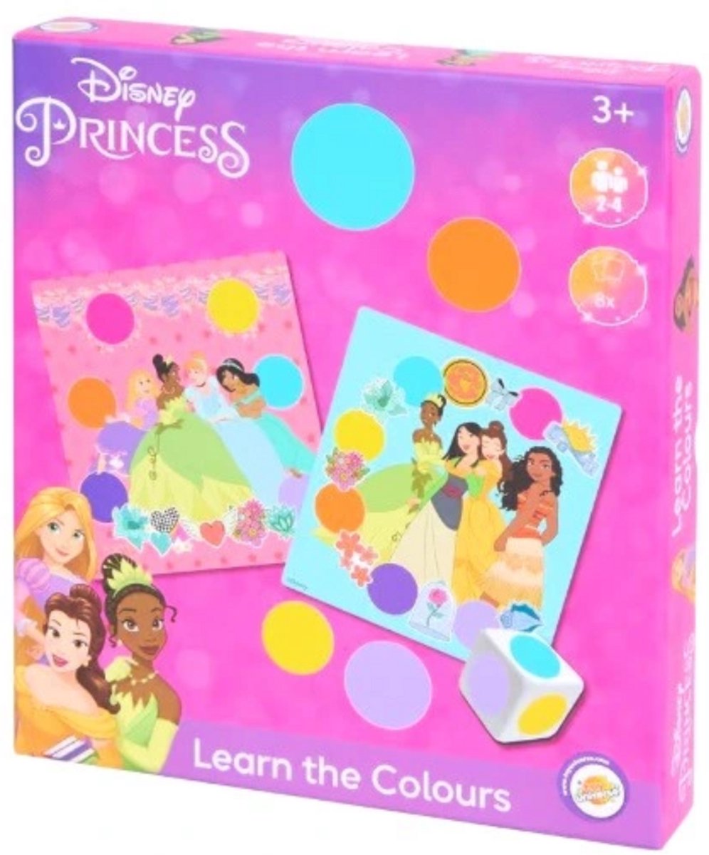   Princess Leer De Kleuren Kaartspel 2 tot 4 Spelers - 3+