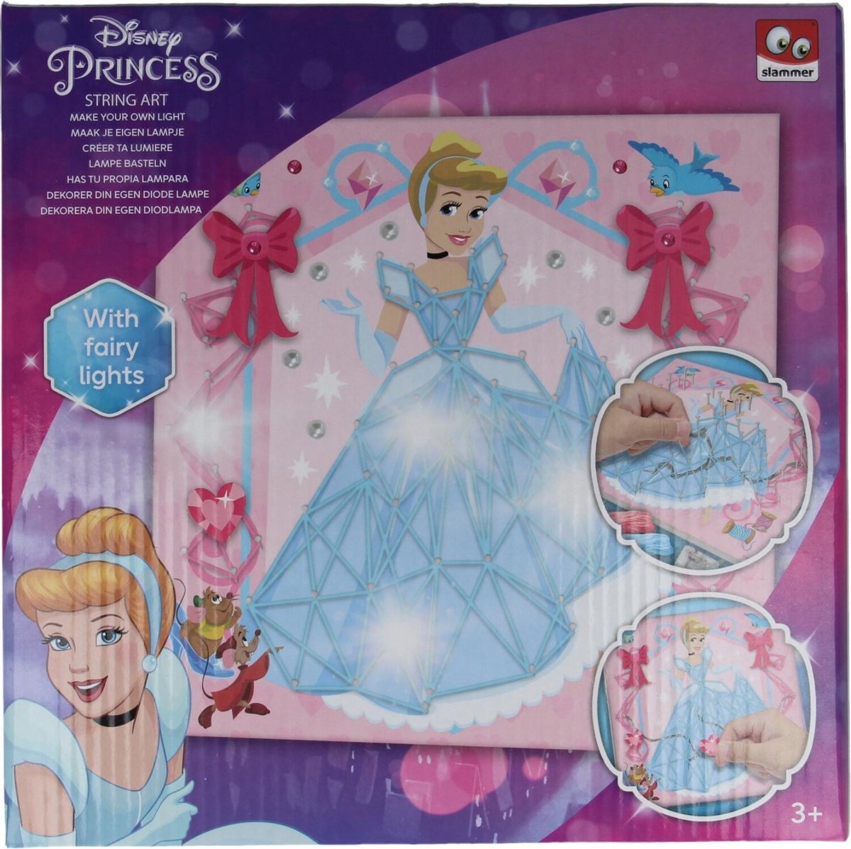   Princess String Art Make Your Own Light Cinderella