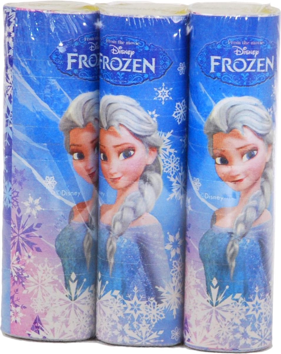 Disney Serpentine Frozen Meisjes Papier 3 Stuks