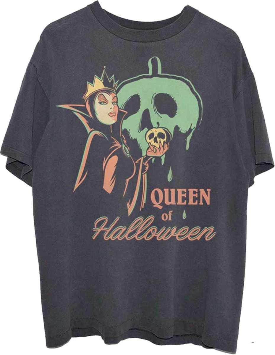   Snow White - Queen Of Halloween Unisex T-shirt - M - Zwart