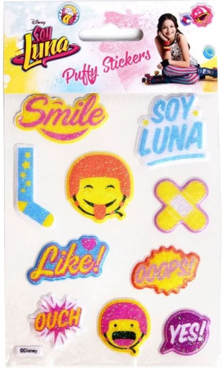   Soy Luna 3d Puffy Stickers